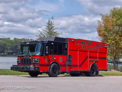 Lake St Louis Fire Department MO Ferrara Igniter MVP rescue engine #larryshapiro shapirophotography.net Larry Shapiro photographer